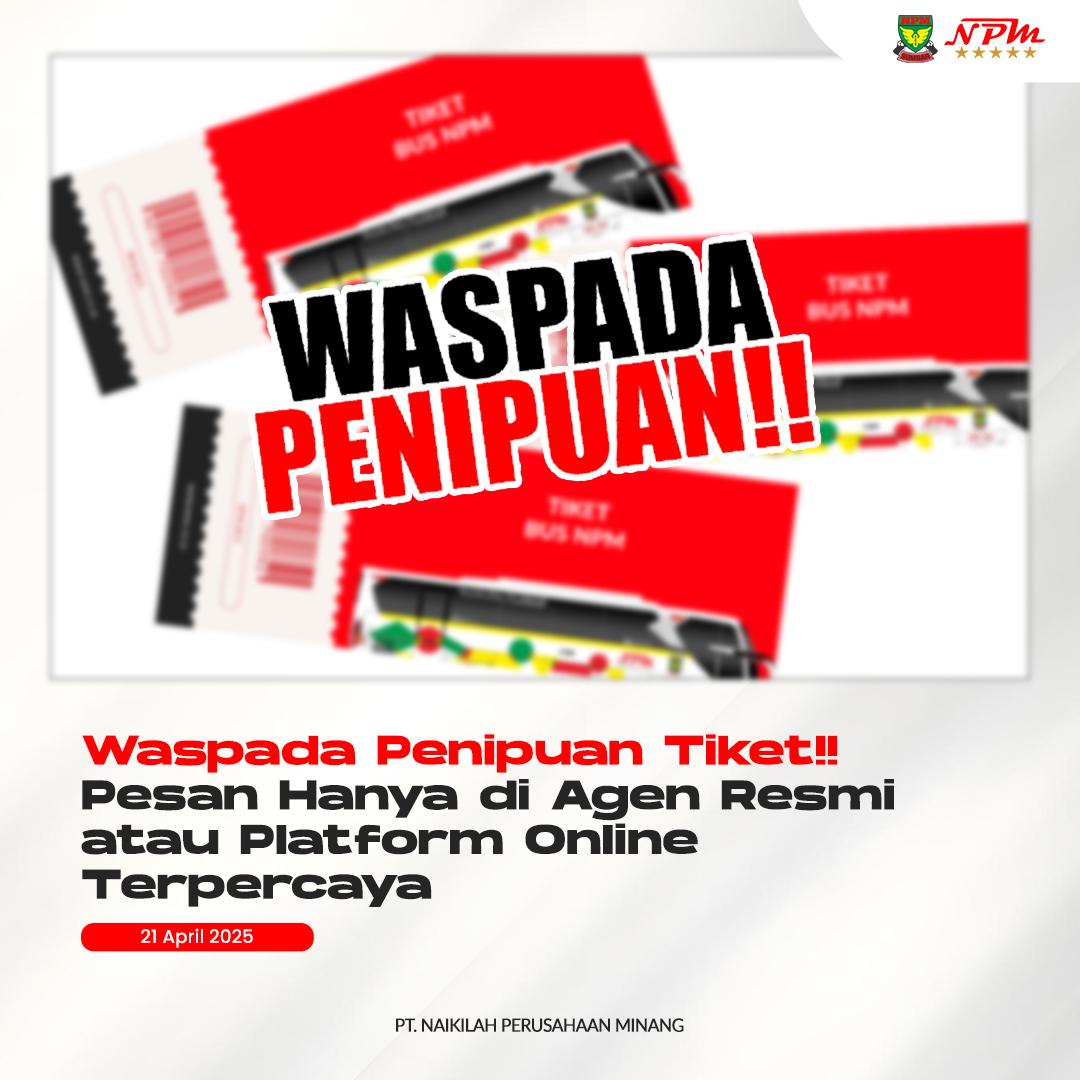 Bus NPM, NPM Online, Armada Bus NPM, Mobil